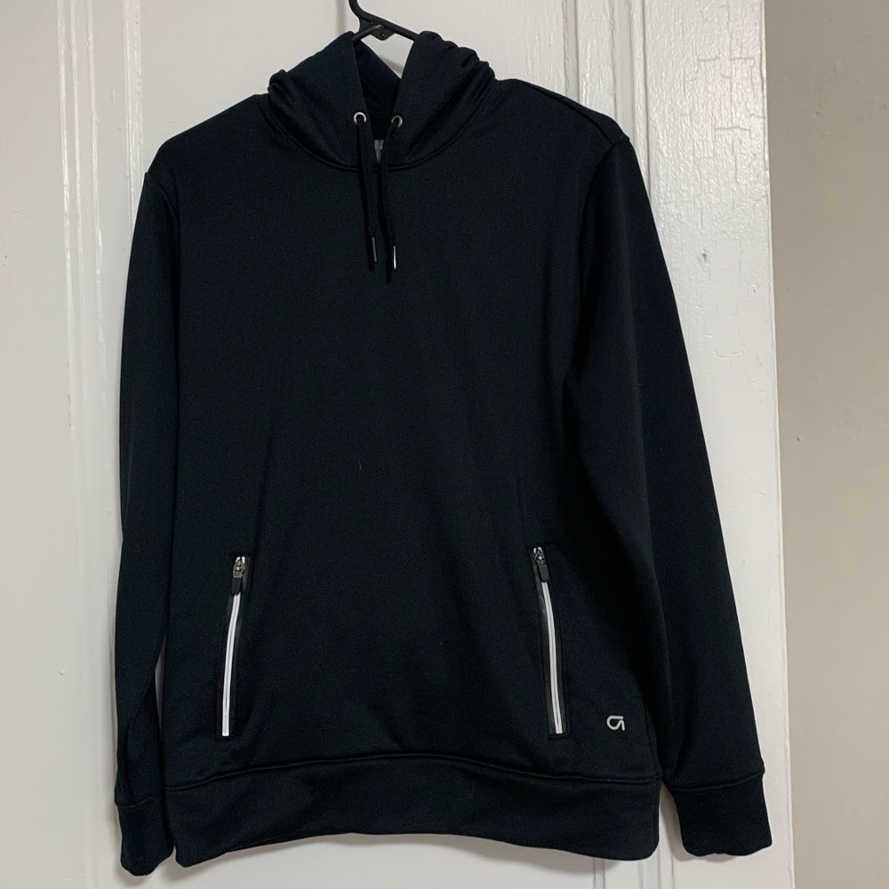 EUC GAP Woman Marled Hoodie Size S Color Black